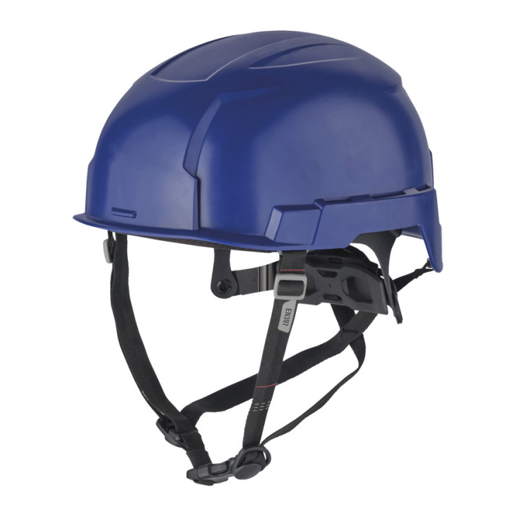 Kask niebieski Milwaukee BOLT 200 niewentylowany