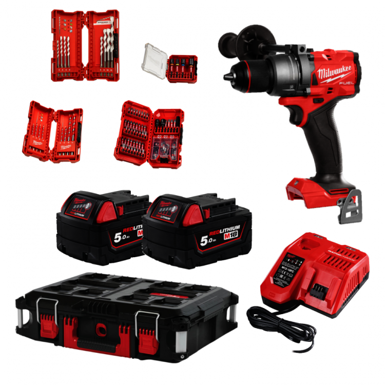 Zestaw Milwaukee M18FPD3100P-502P