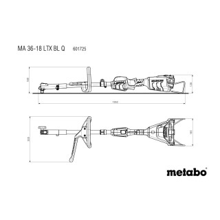 Napęd akumulatorowy MA 36-18 LTX BL Q