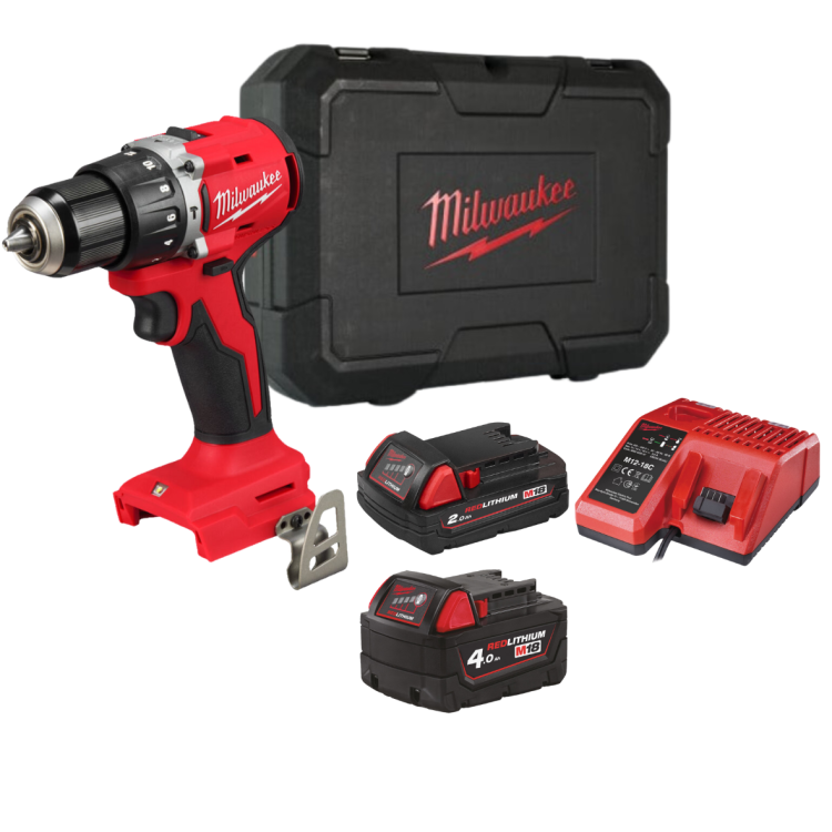 Wkrętarka Milwaukee M18BLPDRC-422C