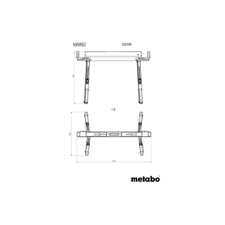 Zestaw kozłów roboczych MAB 82